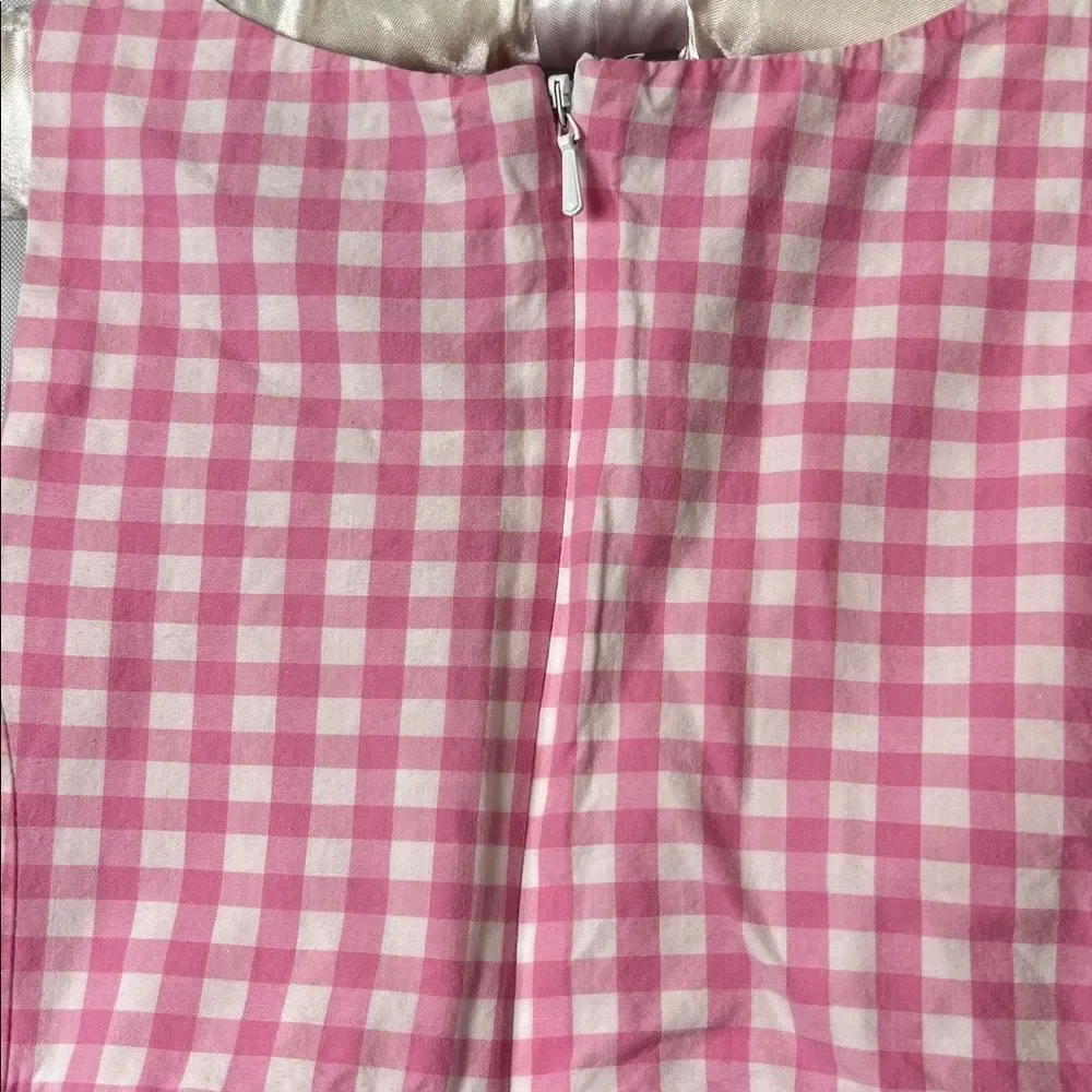 Ralph Lauren Pink and white gingham sleeveless dress size 4/4T